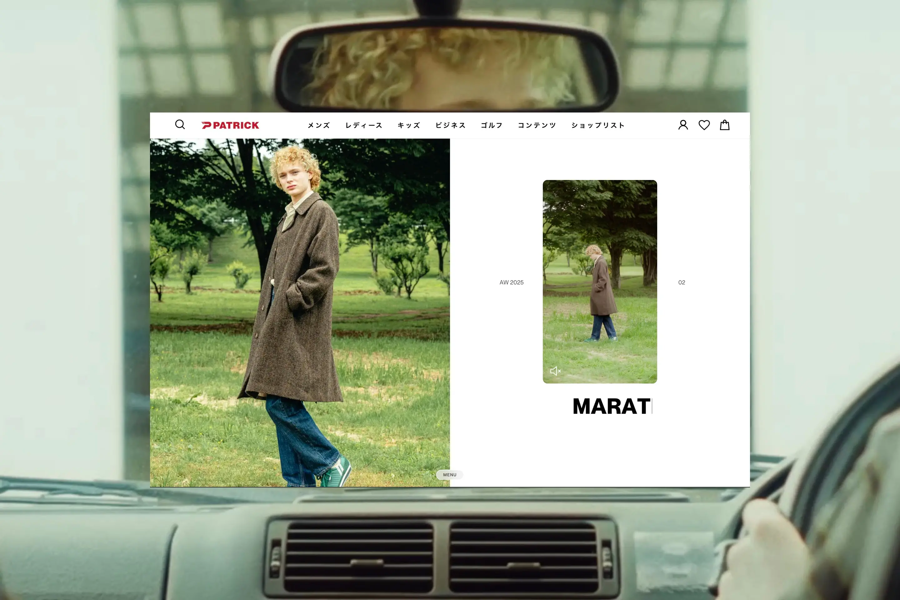 PATRICK inline 2025 autumn winter